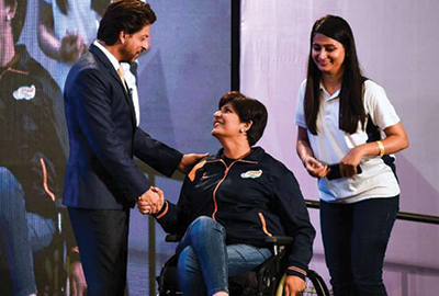 Shah Rukh Khan's Meer Foundation donates wheelchairs to para athletes